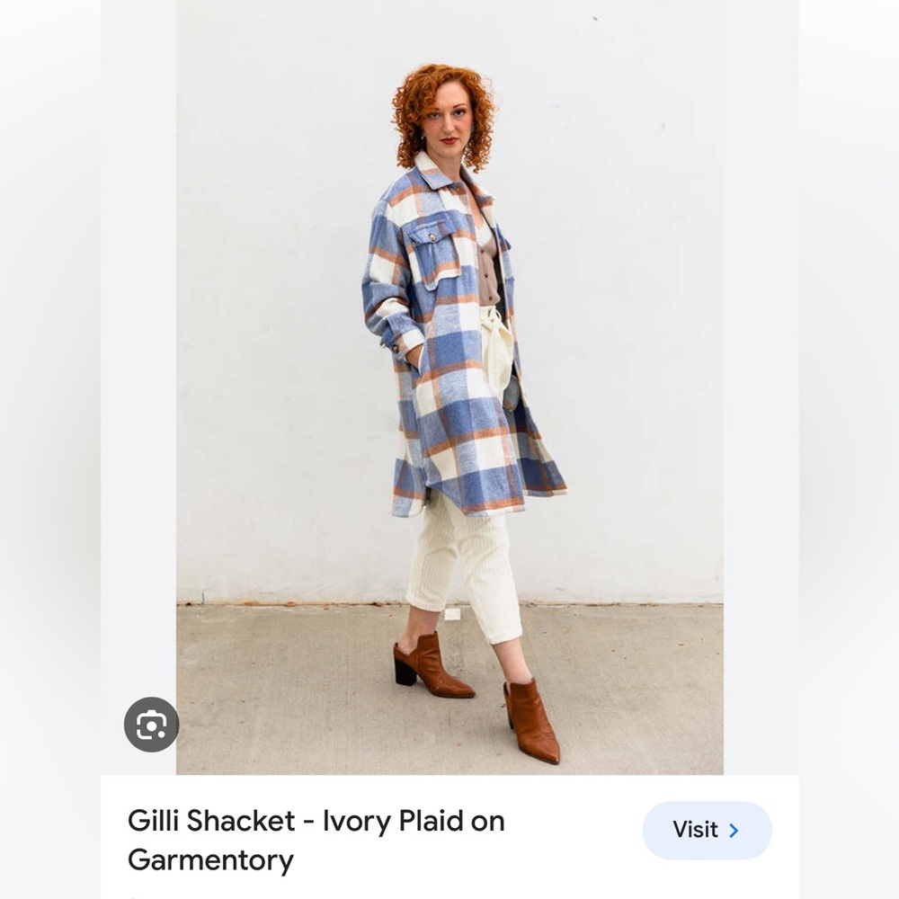 NWT Gilli brand long shacket